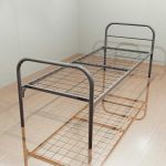 Кровати металлические для гостиниц, кровати для хостелов, кровати для санатория оптом