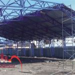 Ангары прямостенные с двухскатной кровлей