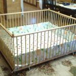 Большой детский деревянный манеж 1,5х2,0м с калиткой