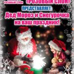 Дед Мороз и Снегурочка в Солнечногорске. Заказать Деда Мороза в Солнечногорске.