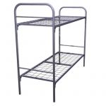 Кровати металлические - двух ярусные .