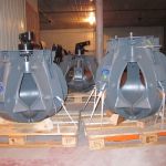 Грейферные захваты для манипуляторов – фискарсов в наличии.