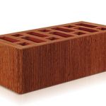 Кирпич облицовочный керамический красный полуторный Старооскольский