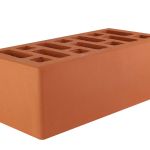 Кирпич облицовочный керамический красный полуторный Старооскольский