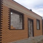 Кирпич облицовочный керамический мокко полуторный Старооскольский