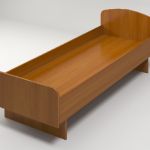Кровати из лдсп, массива сосны