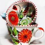 кружки керамические ручной авторской росписи