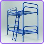 Металлические кровати для интернатов, кровати для турбазы