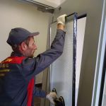 Армированный стеклопакет, изготовление в двери