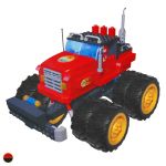 Конструктор formula 1 кроссовер с резиновыми колёсами 360 деталей легосовместимый