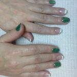 Маникюр красиво и качественно.