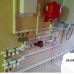 Монтаж систем отопления,водопровода и канализации.