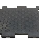 Промышленное напольное покрытие из резины для заводского цеха РЕЗИПЛИТ-20