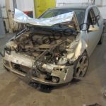 Ремонт бампера автомобиля. Ремонт стеклопластика.