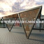 Садовые и парковые металлические беседки