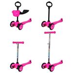 Самокат трёхколёсный 3 в 1 с сиденьем новый Scooter