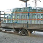 Валдай с пирамидой Перевозка окон