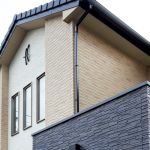 Отделка фасадов мраморной крошки