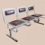 Перфорированные многоместные секции стульев