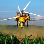 Авиахимработы вертолетами - услуги по обработке кукурузы
