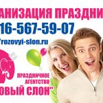 Праздничное агентство "Розовый слон" Солнечногорск