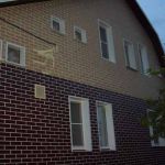 Утепление фасада минеральной ватой.