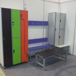 Секционная мебель hpl, шкафчики, лавки hpl и кабинки для одежды