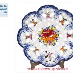 вазочка в стиле кантри ручная роспись цветы