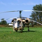 Услуги вертолета по обработке озимого гороха "НС Мороз"